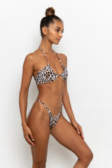 ROSA halter top - LEOPARD